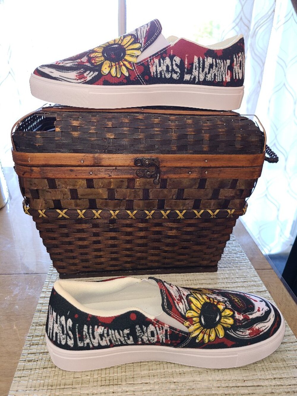 Women's The Midnight Monster Society Art The Clown Shoes Multicolor Size 7